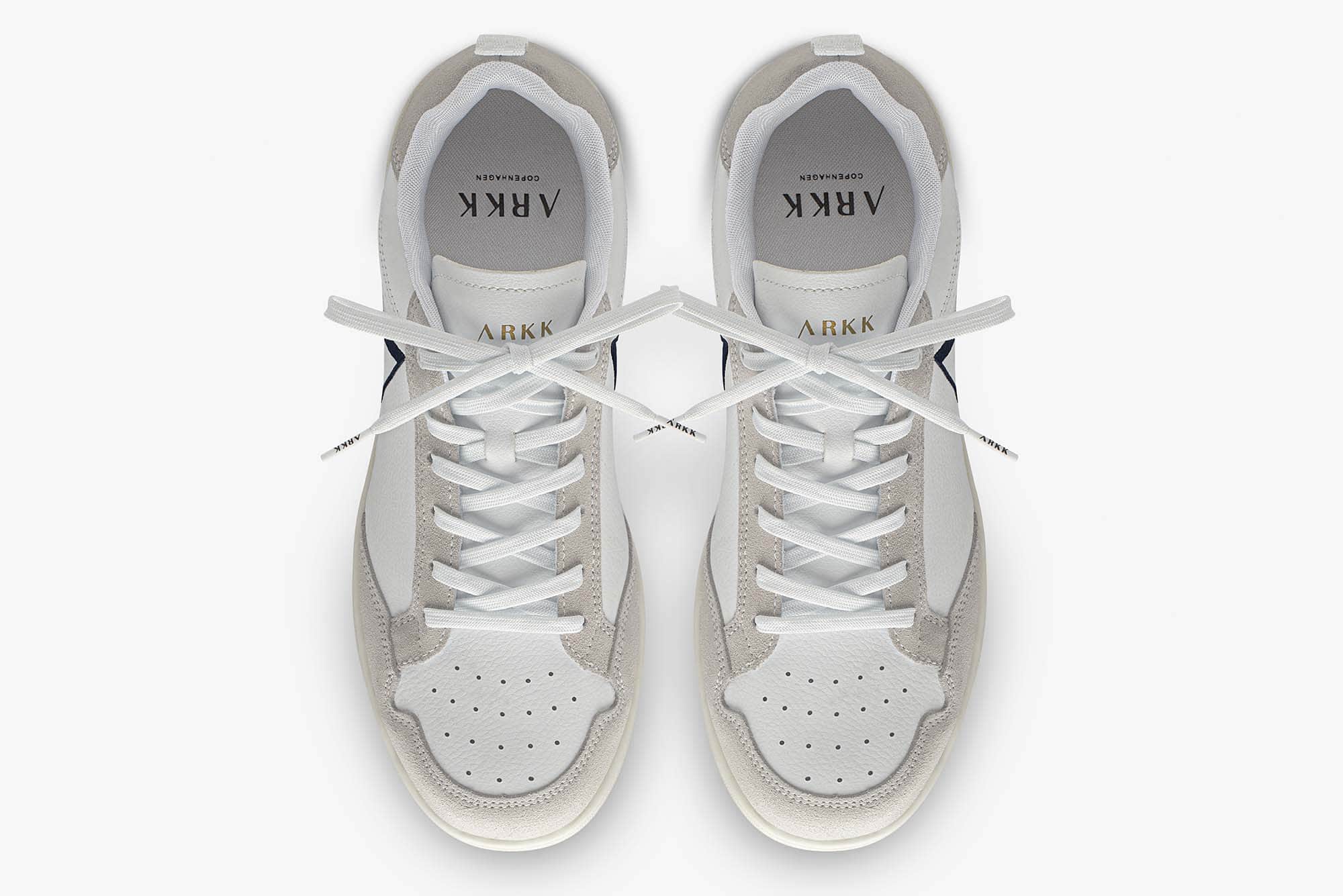 ARKK Collection Visuklass Leather Suede S-C18 | White Midnight | Women Visuklass